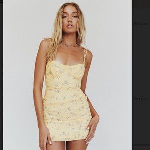 Princess polly lemon dress